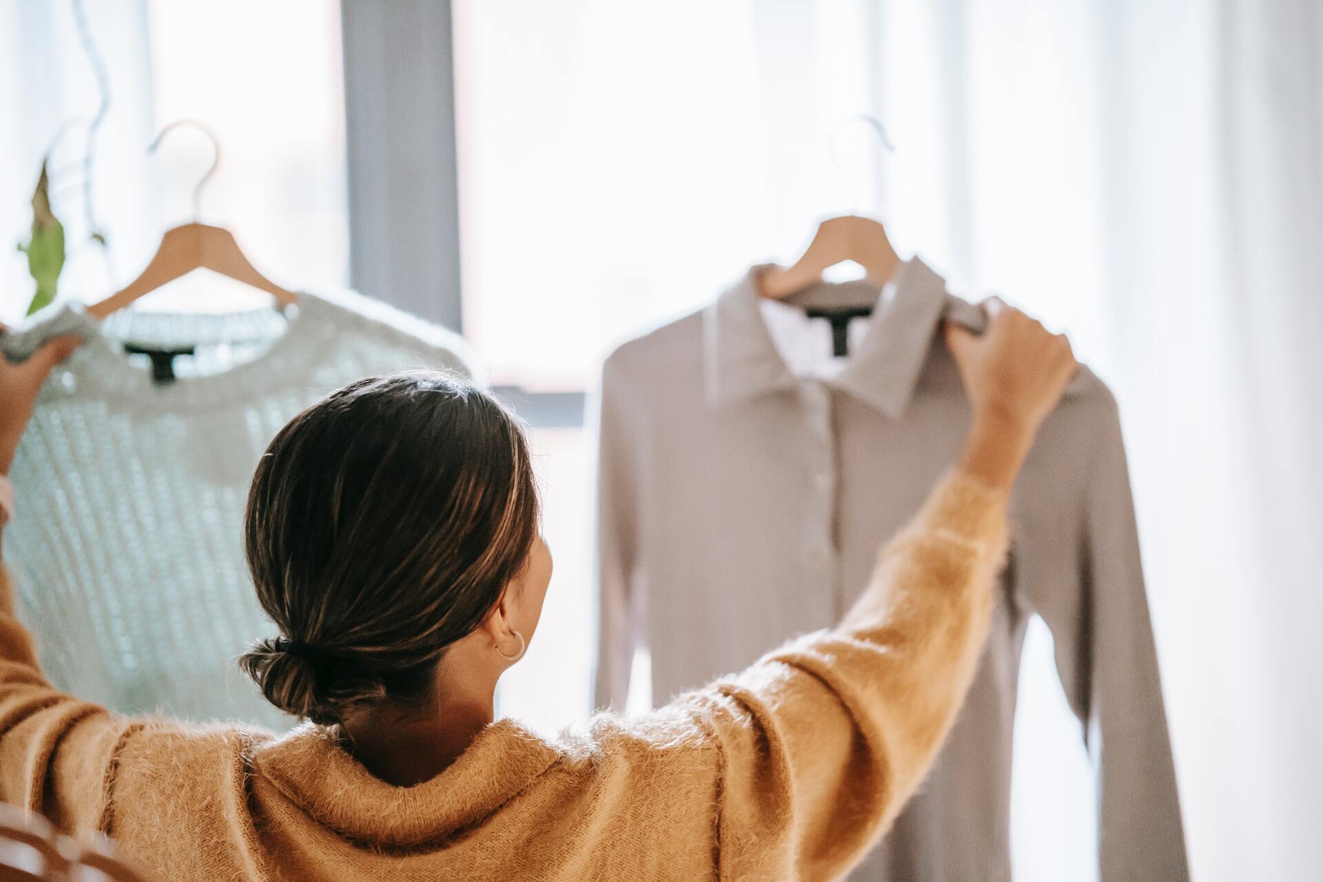 Women Shopping for Clothes.