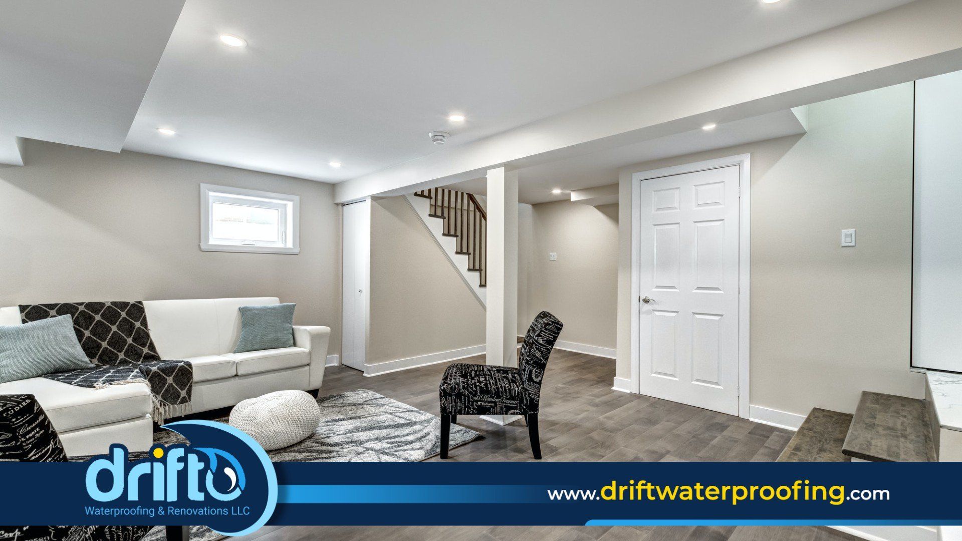clean basement finishing