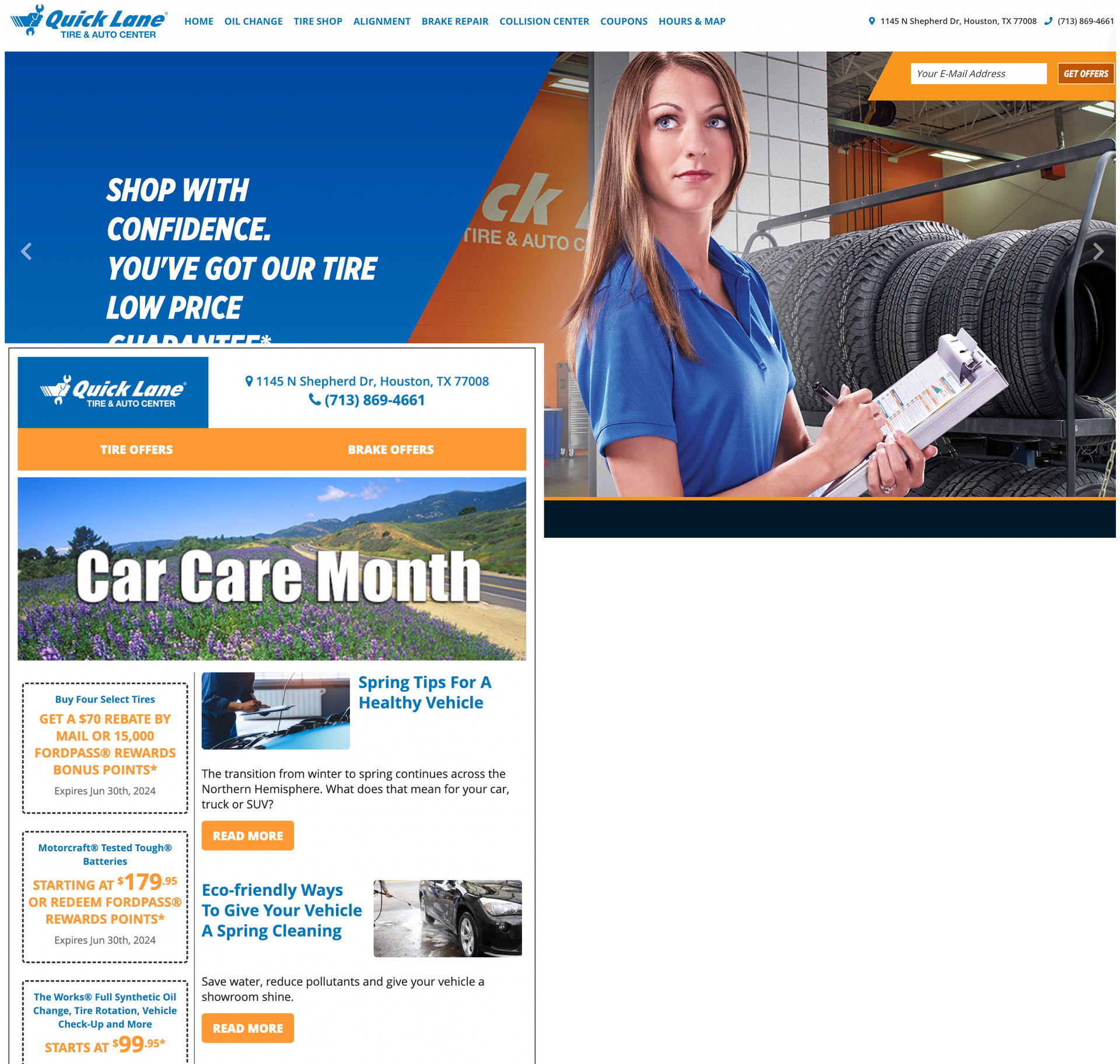 Sensible Driver website and campaign