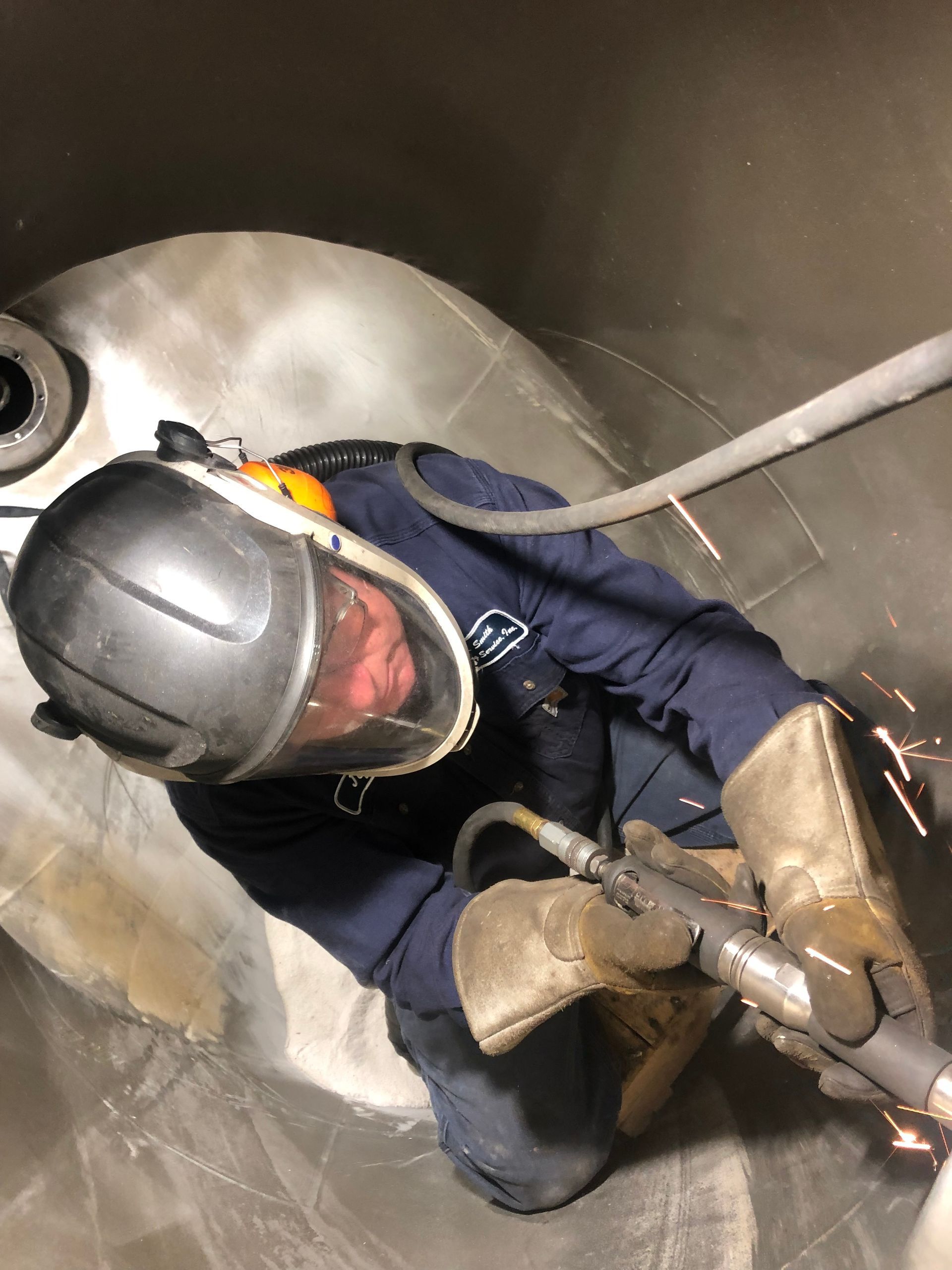 Mixer shaft bushing bore repairs