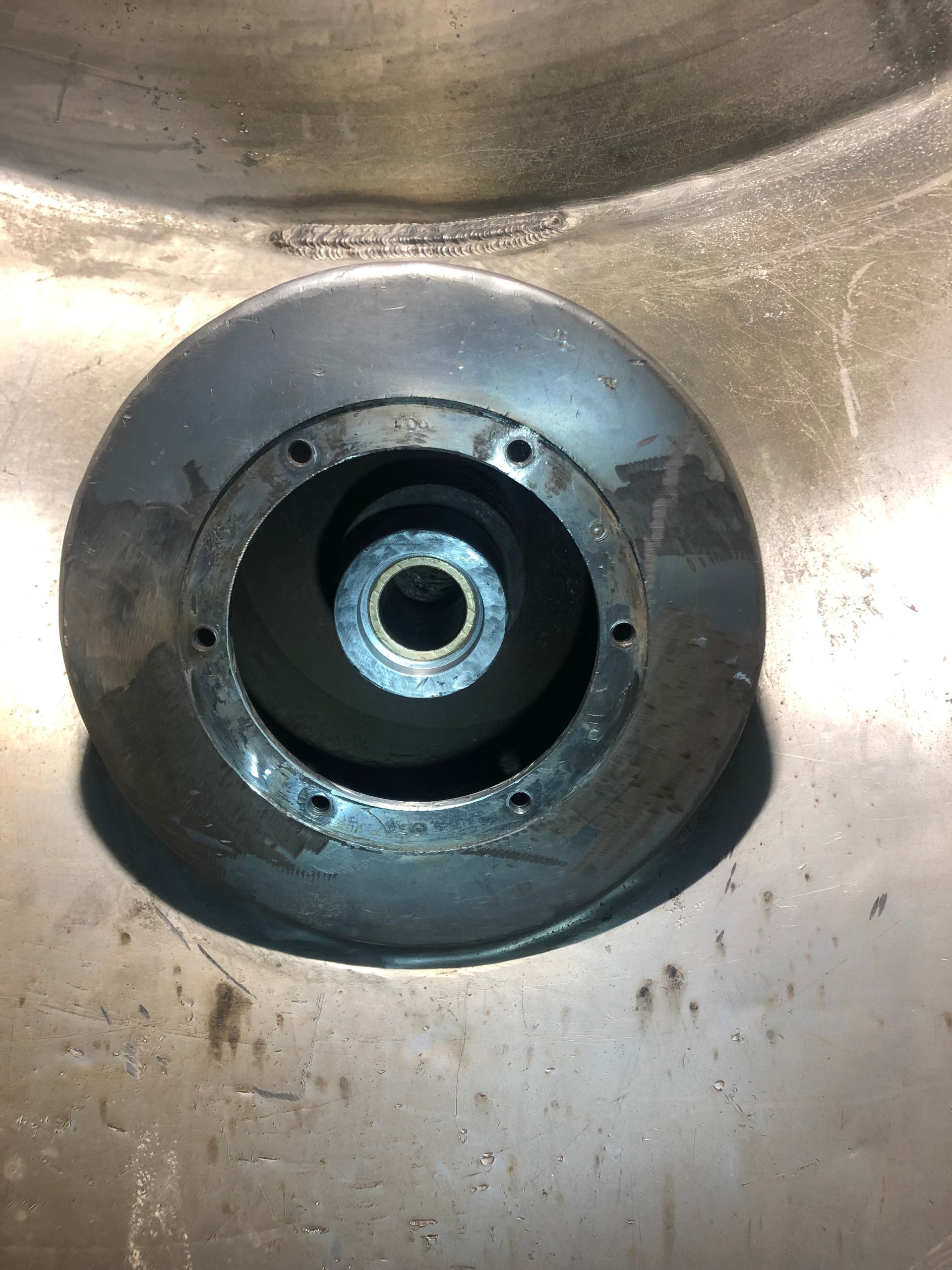 Mixer shaft bushing bore repairs
