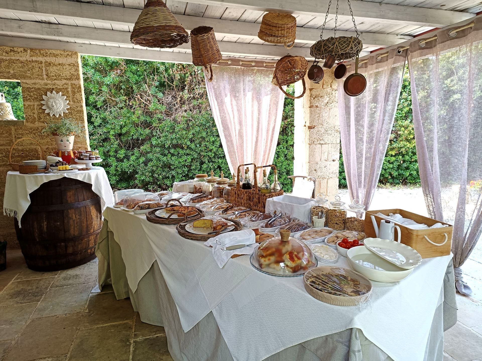 spazi esterni masseria