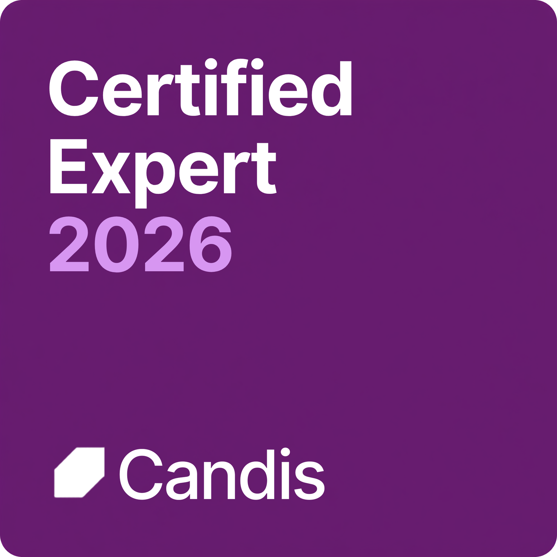 Candis - certified expert logo