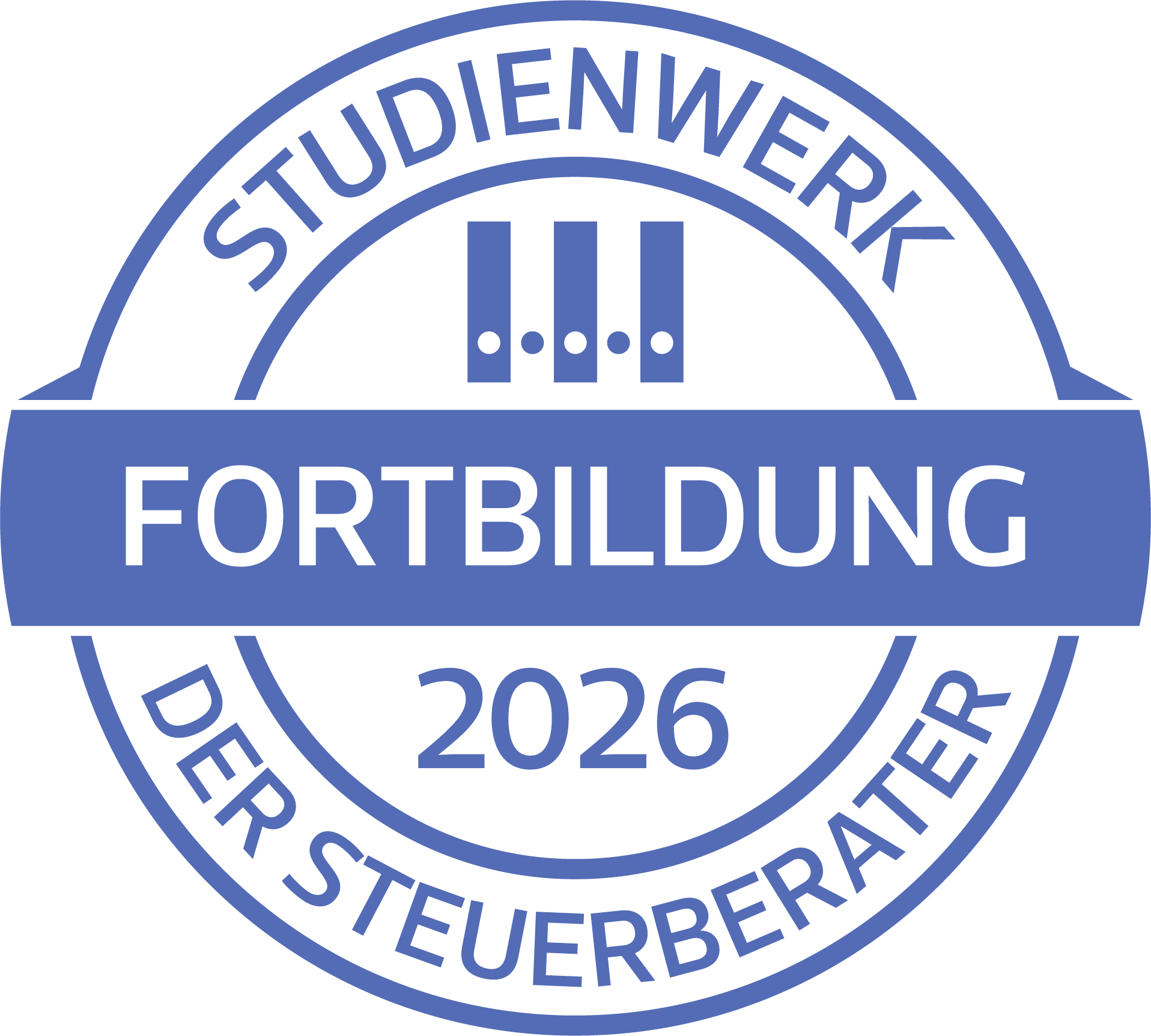 Siegel Fortbildung 2023 vom Studienwerk der Steuerberater
