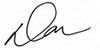 Signature in black ink.