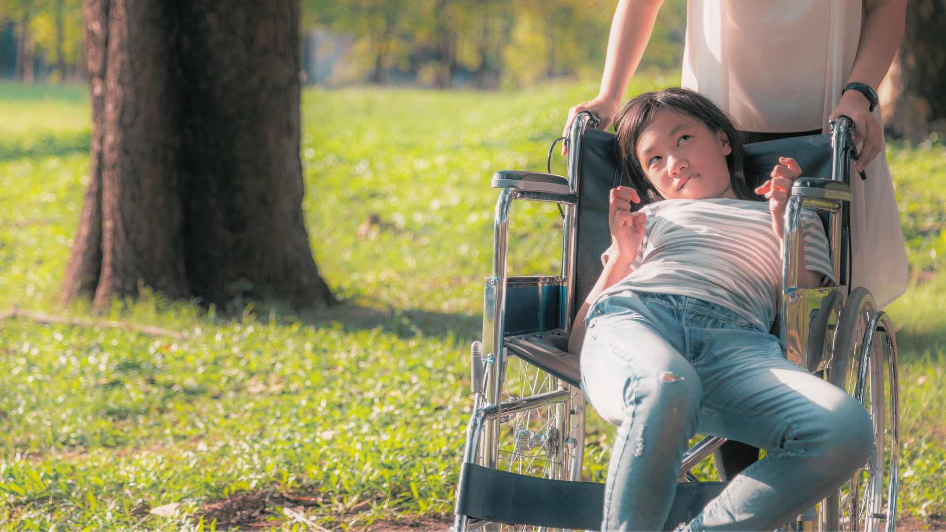 Child with special needs who calls Hope House in Liberty Hill, TX their forever home