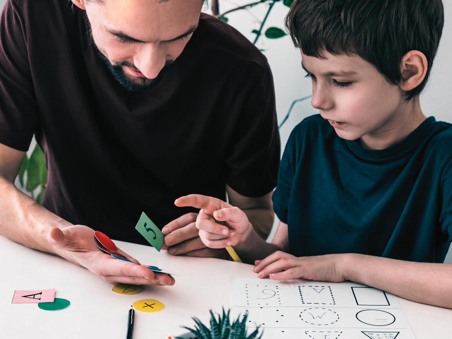 Young resident expressing creativity during art therapy session at Hope House in Liberty Hill, Texas