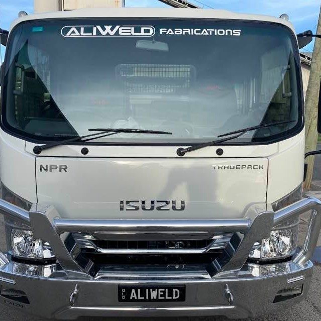 A Welding Business Truck — Aliweld Fabrications In Caloundra West, QLD