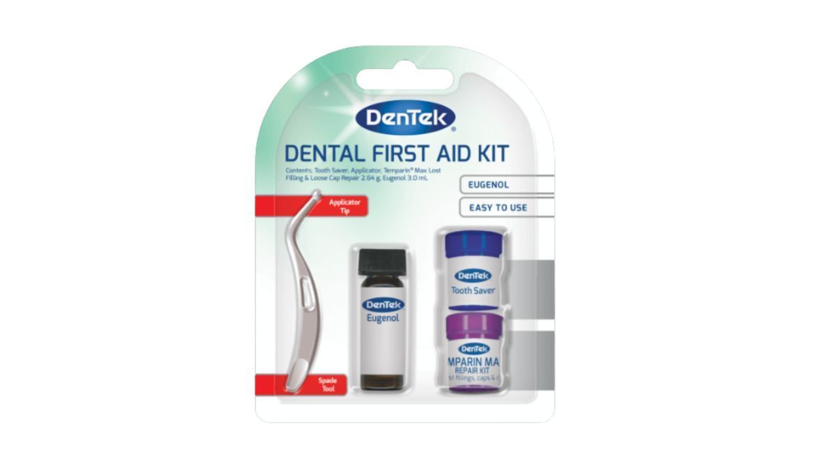 DenTek First Aid Kit Product Photo  – Emergency Tooth Repair