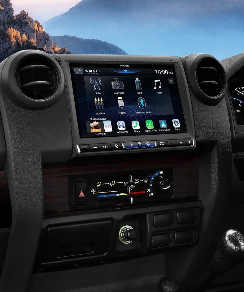 A Close Up of the Dashboard of a Car Showing the Climate Controls — Smart Automotive Technologies in Noosaville, QLD 
