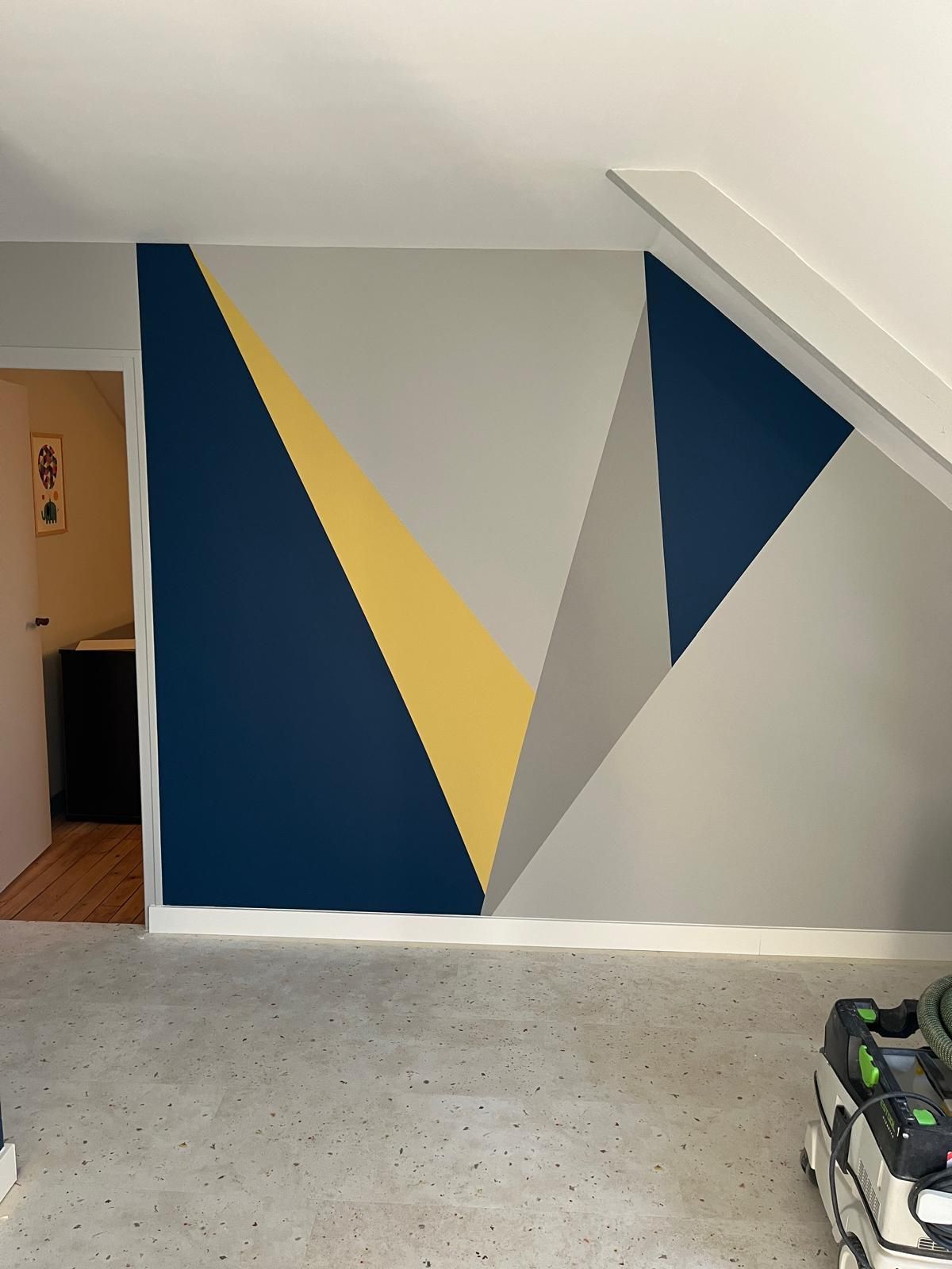 Réalisation peinture intérieure soignée par SDS Peinture à Évreux