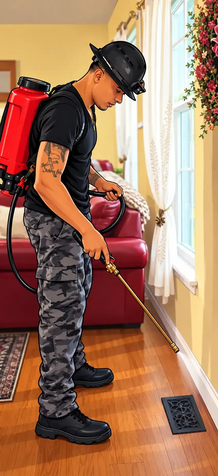 David Clay, owner and exterminator at Southern MD Boys Pest Control, serving Owings, MD