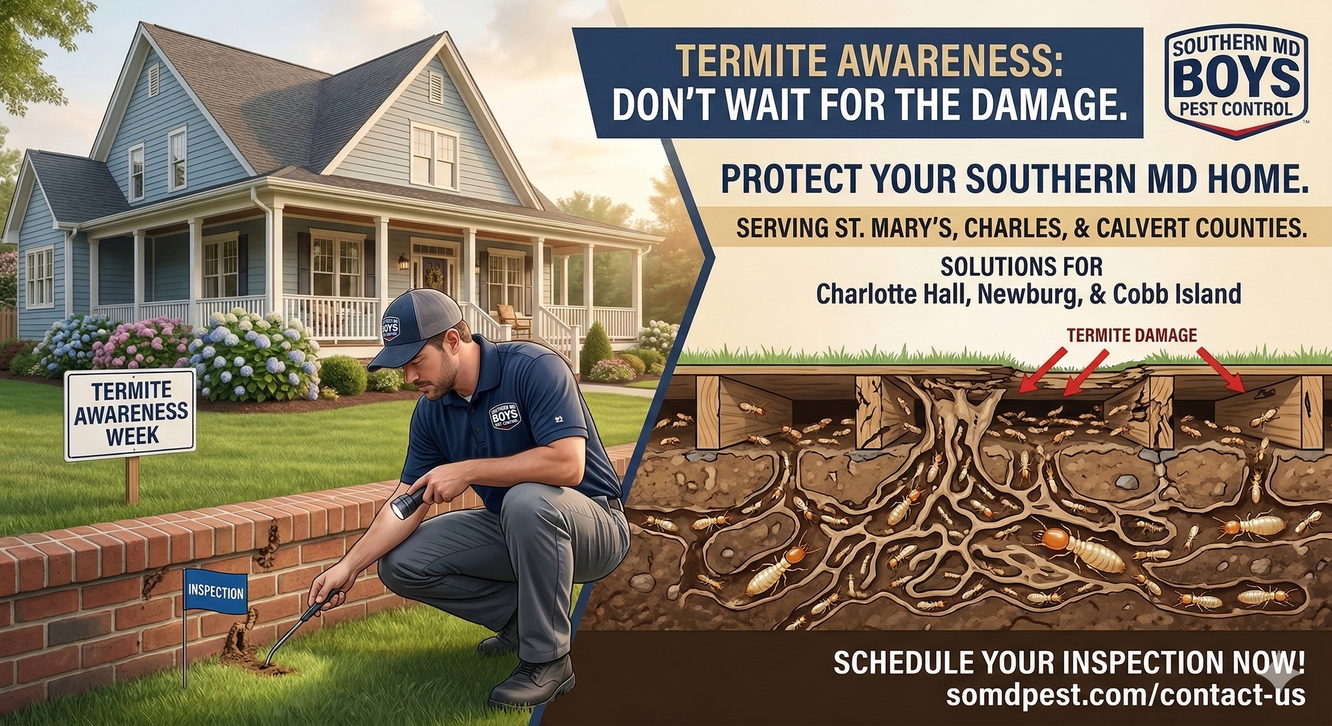 termite awareness poster