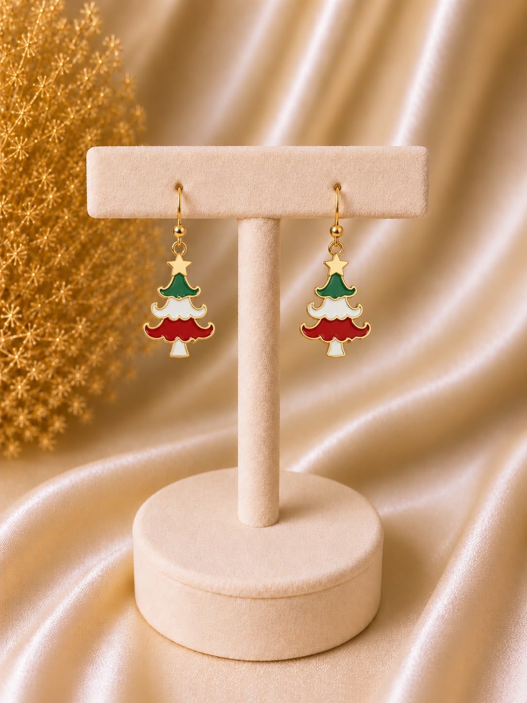 ✨ Kerstboom klein oorbellen ✨