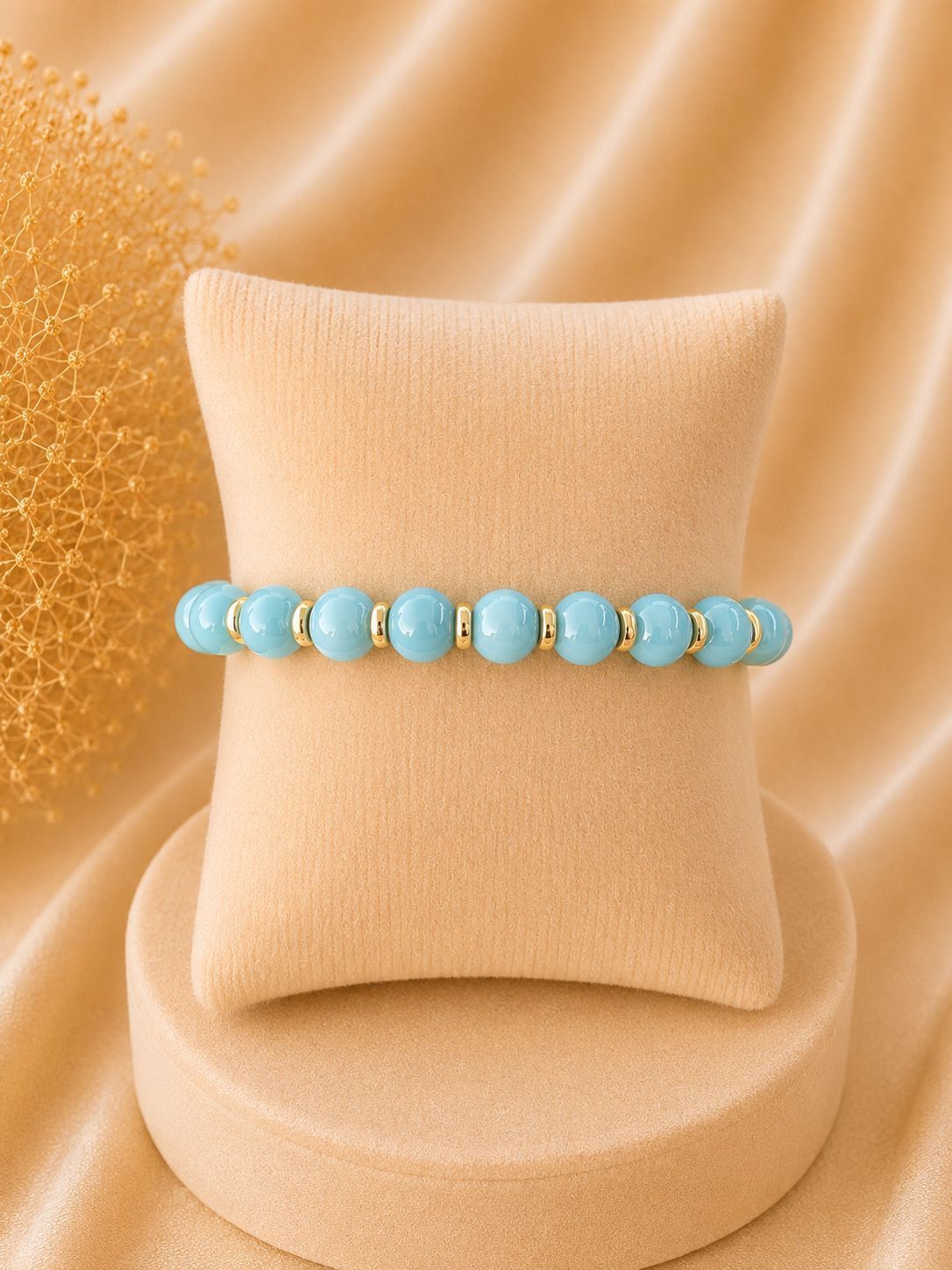 ✨ Kralen blauw armband ✨