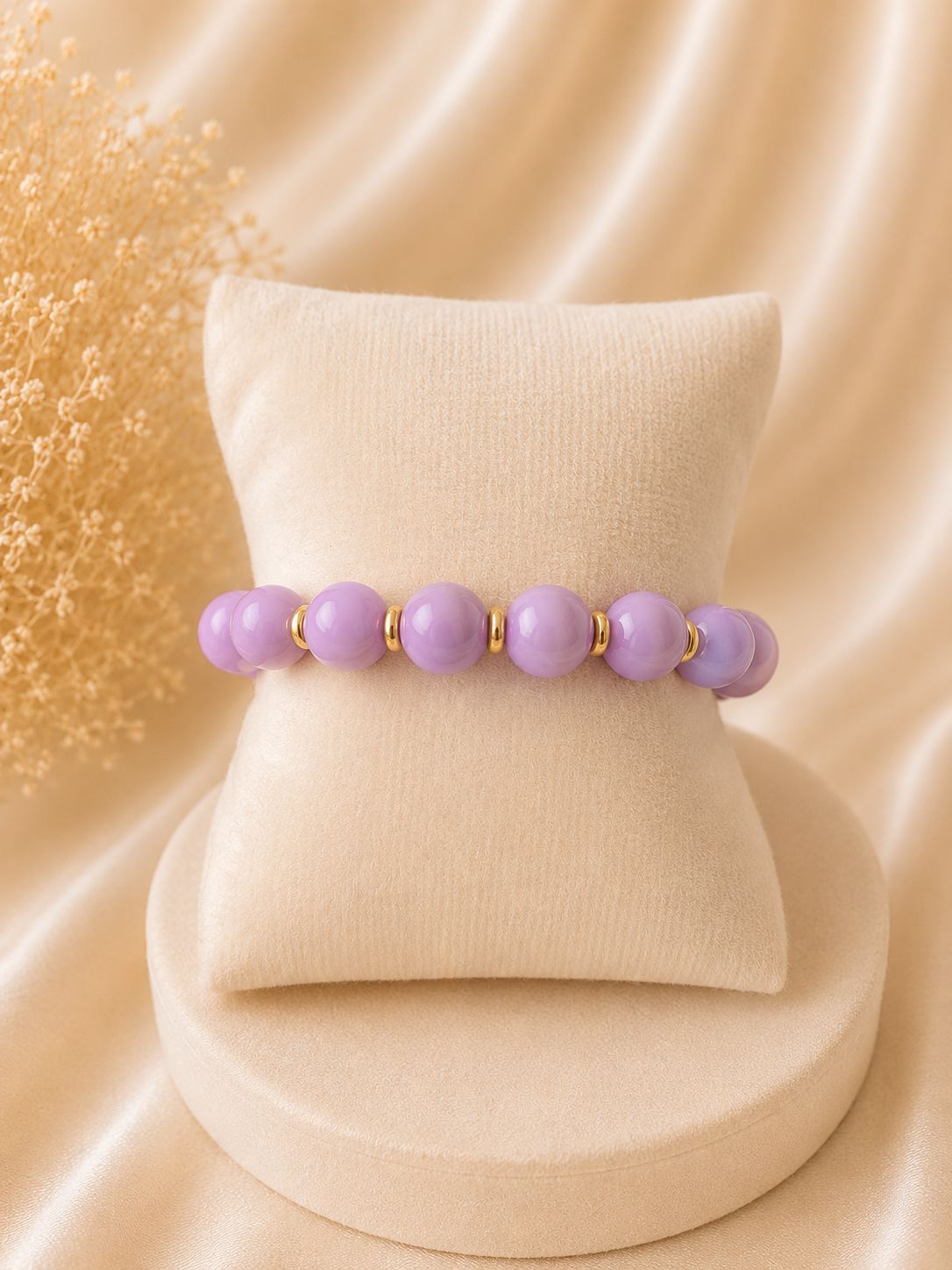 ✨ Lila kralen armband ✨