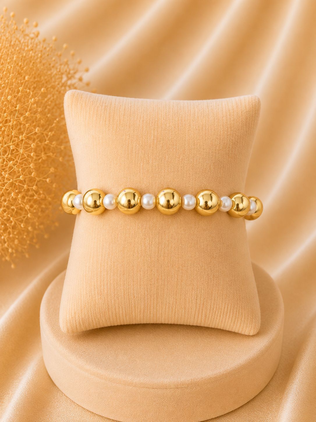 ✨ Gouden luxe kralen armband ✨