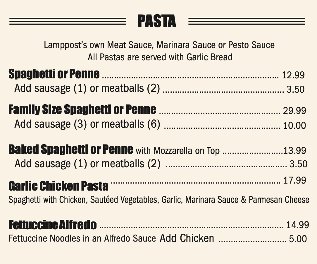 pasta