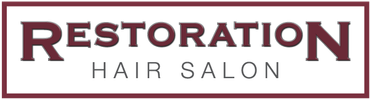 Colleen Wagner - Restoration Hair Salon A logo for a hair salon called restoration hair salon.