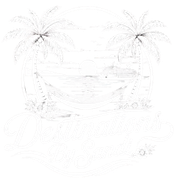 Destinations By Sandy white logo