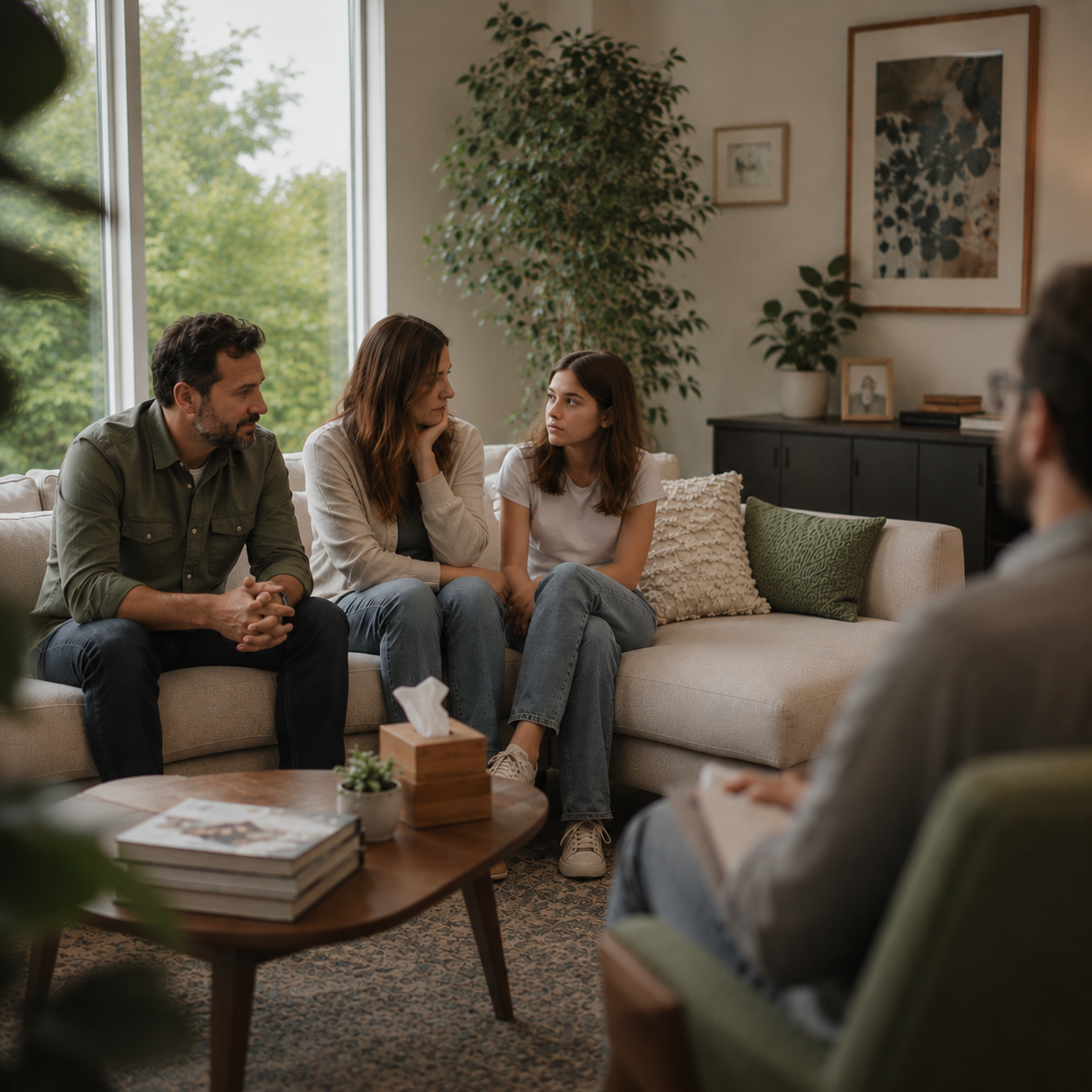 family in therapy in San Clemente, CA