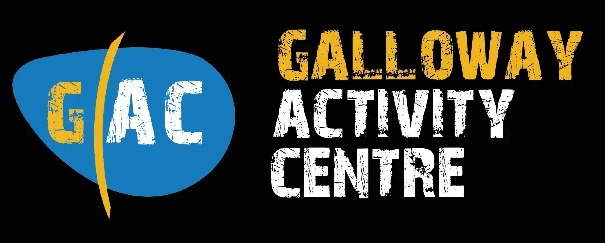 Logo for Galloway Activity Centre, featuring