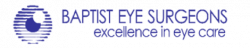 A logo for baptist eye surgeons excellence in eye care