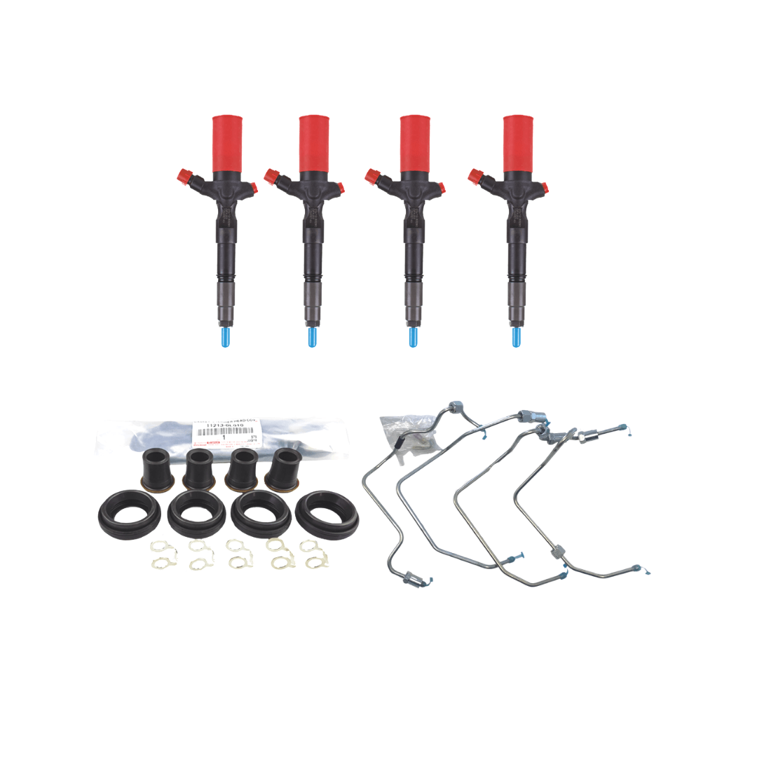 Blueprinted Injector Bundle to suit Toyota Hilux 1KD-FTV Euro 3