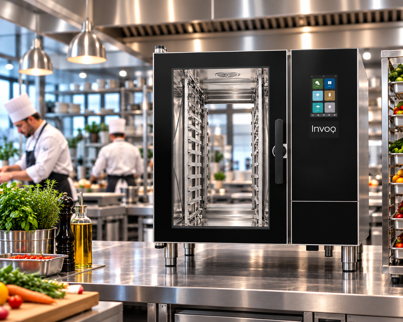 INVOQ HYBRID COMBI OVENS PASS THROUGH