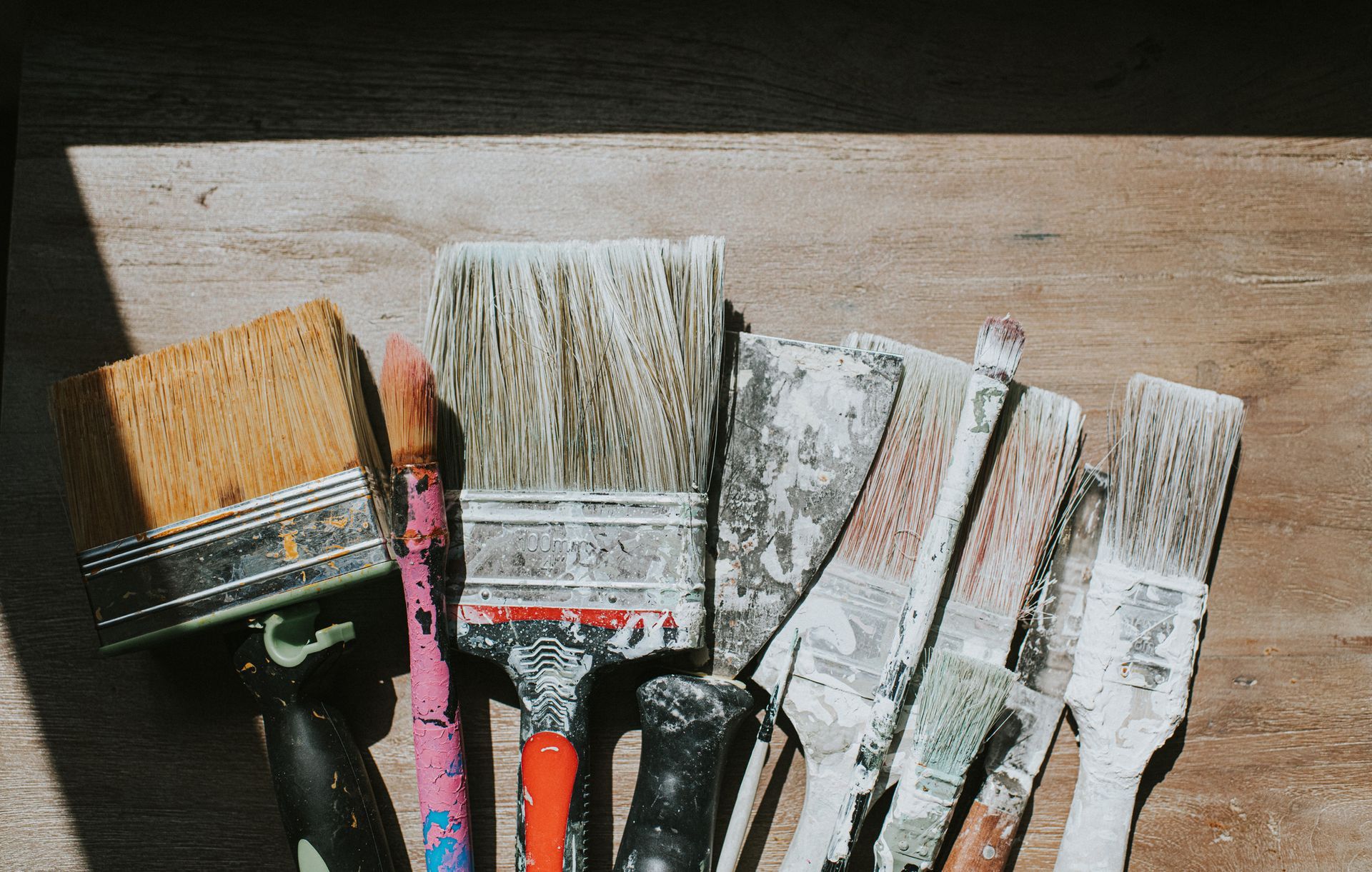 Different kind of paint brush — Colors Palette in Miami, FL