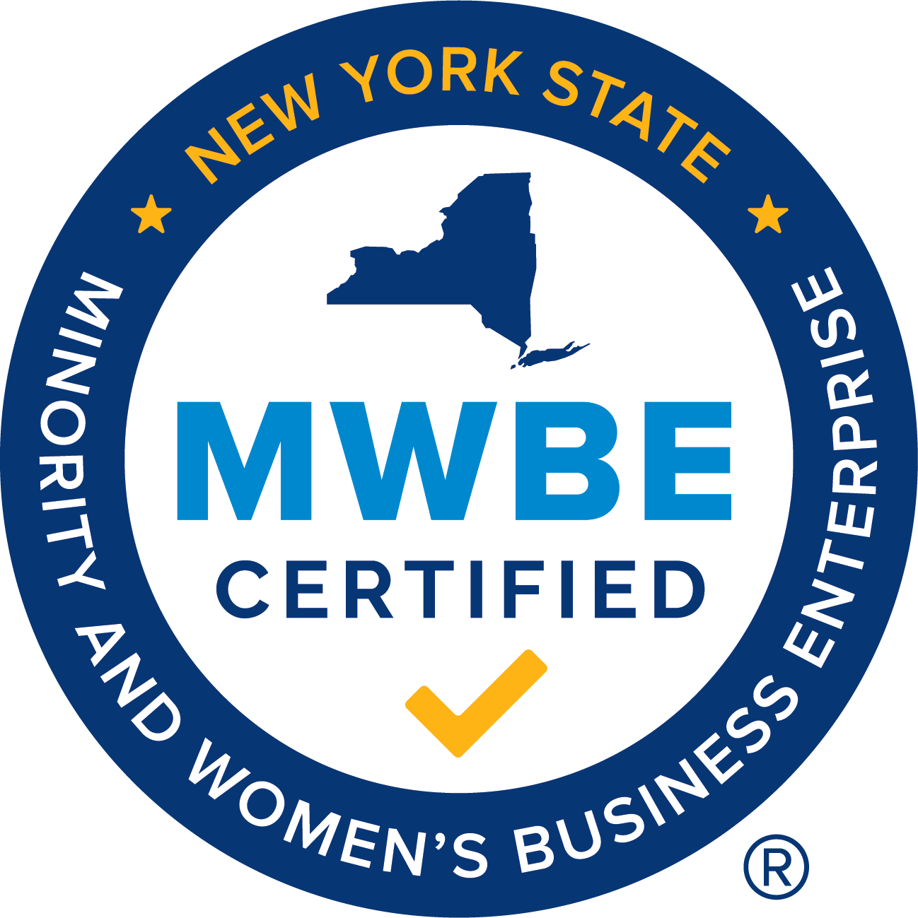Minority and Women's Business Enterprise New York State badge