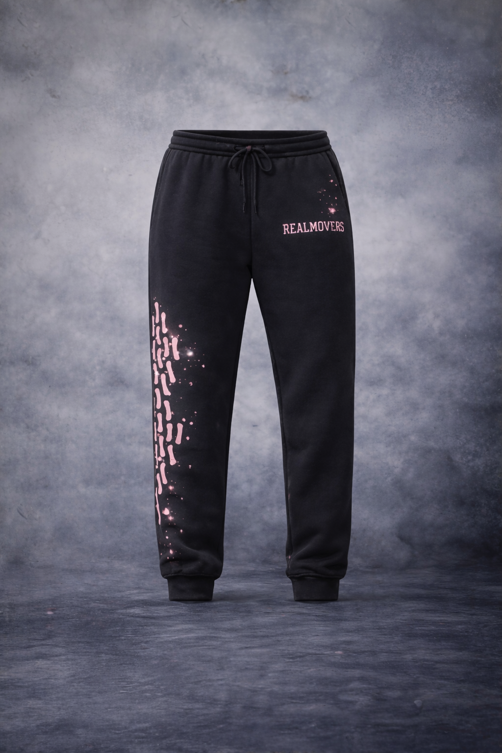 WLKR Sweatpants CHARCOAL/ PINK