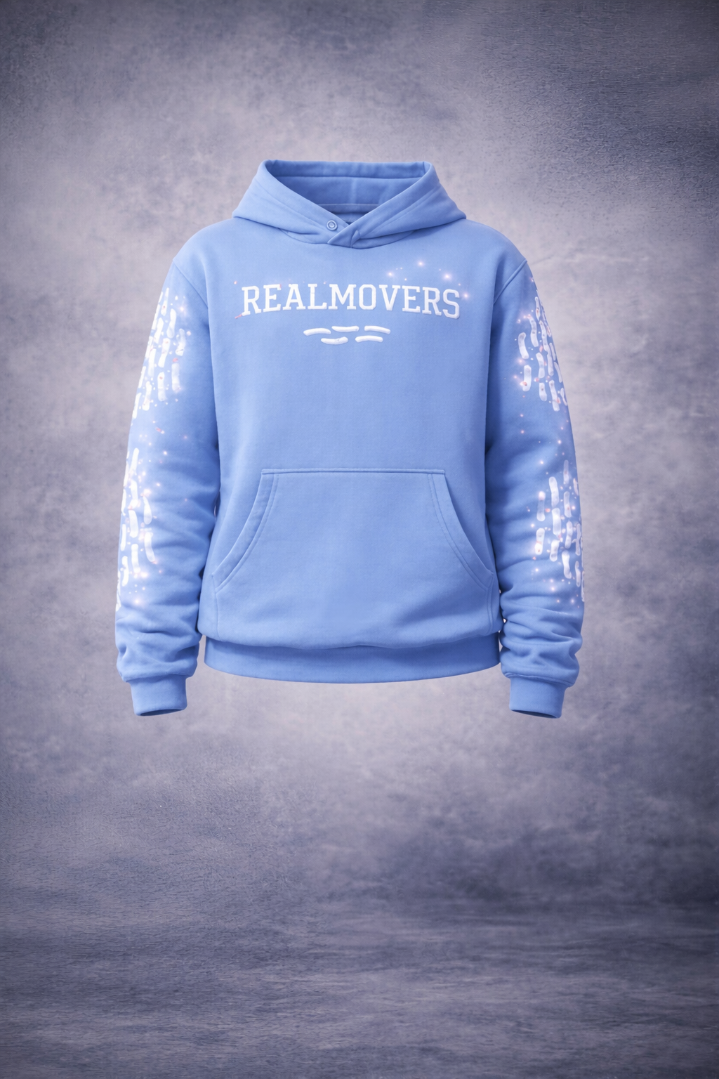 WLKR Sweatshirt POWDER BLUE/ WHITE