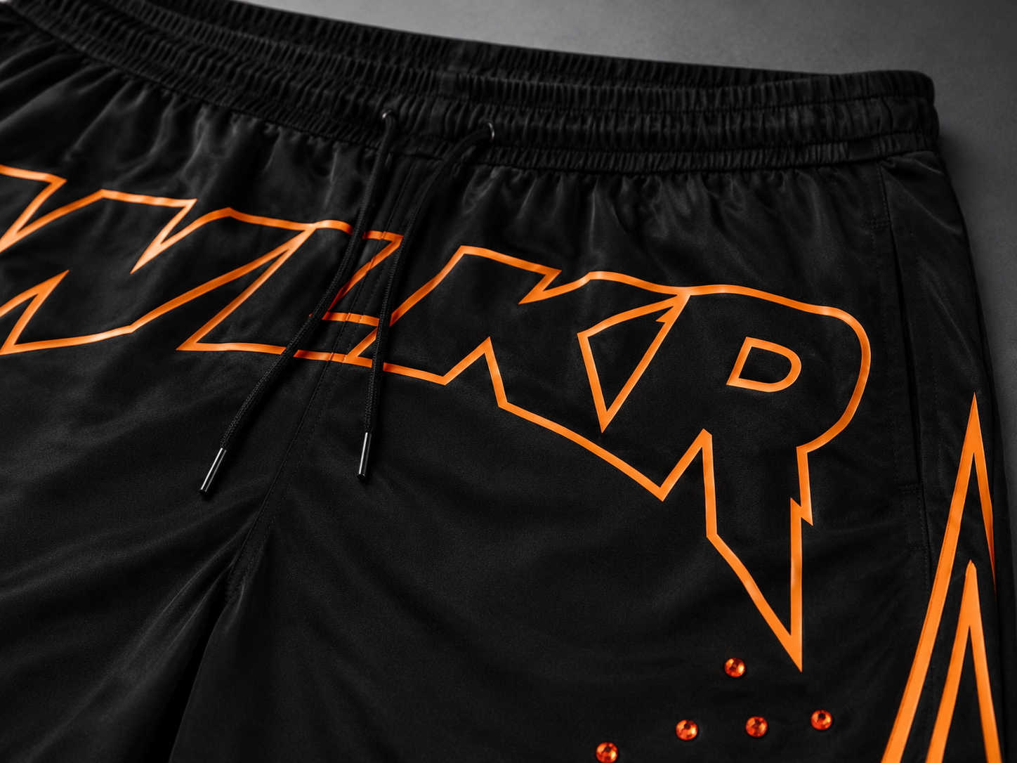 Men's Orange/Mocha Brown WLKR Performance Shorts