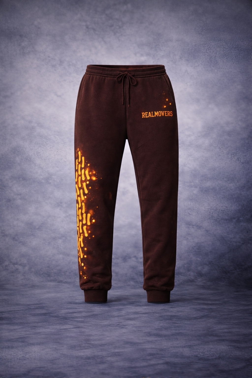 WLKR Sweatshirt MOCHA BROWN/ ORANGE