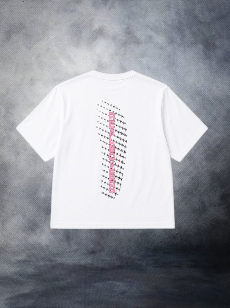 Men's Pink/Charcoal WLKR Performance Tee