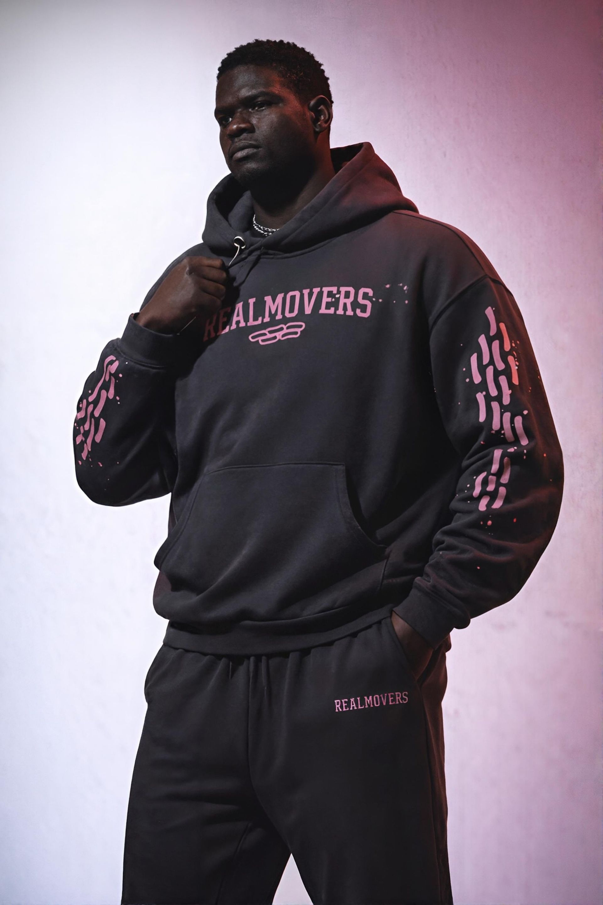 WLKR Sweatshirt CHARCOAL/ PINK