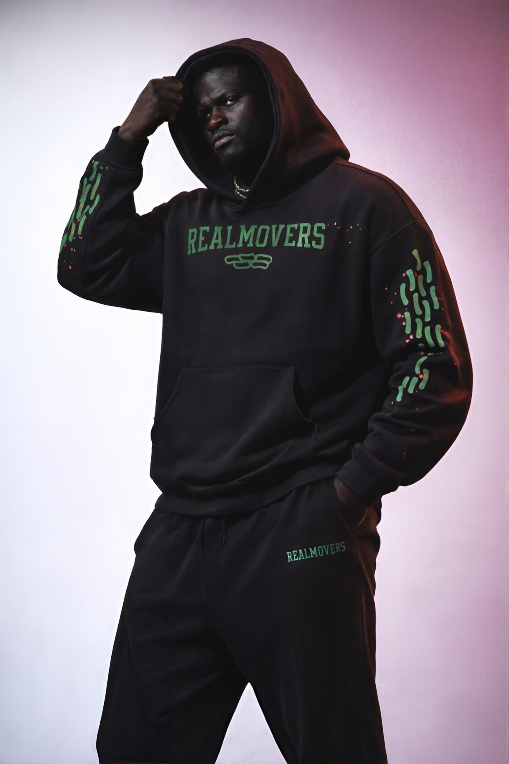 WLKR Sweatpants RETRO BLACK/ GREEN