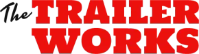 The Trailer Works logo in black and bold red text on a white background