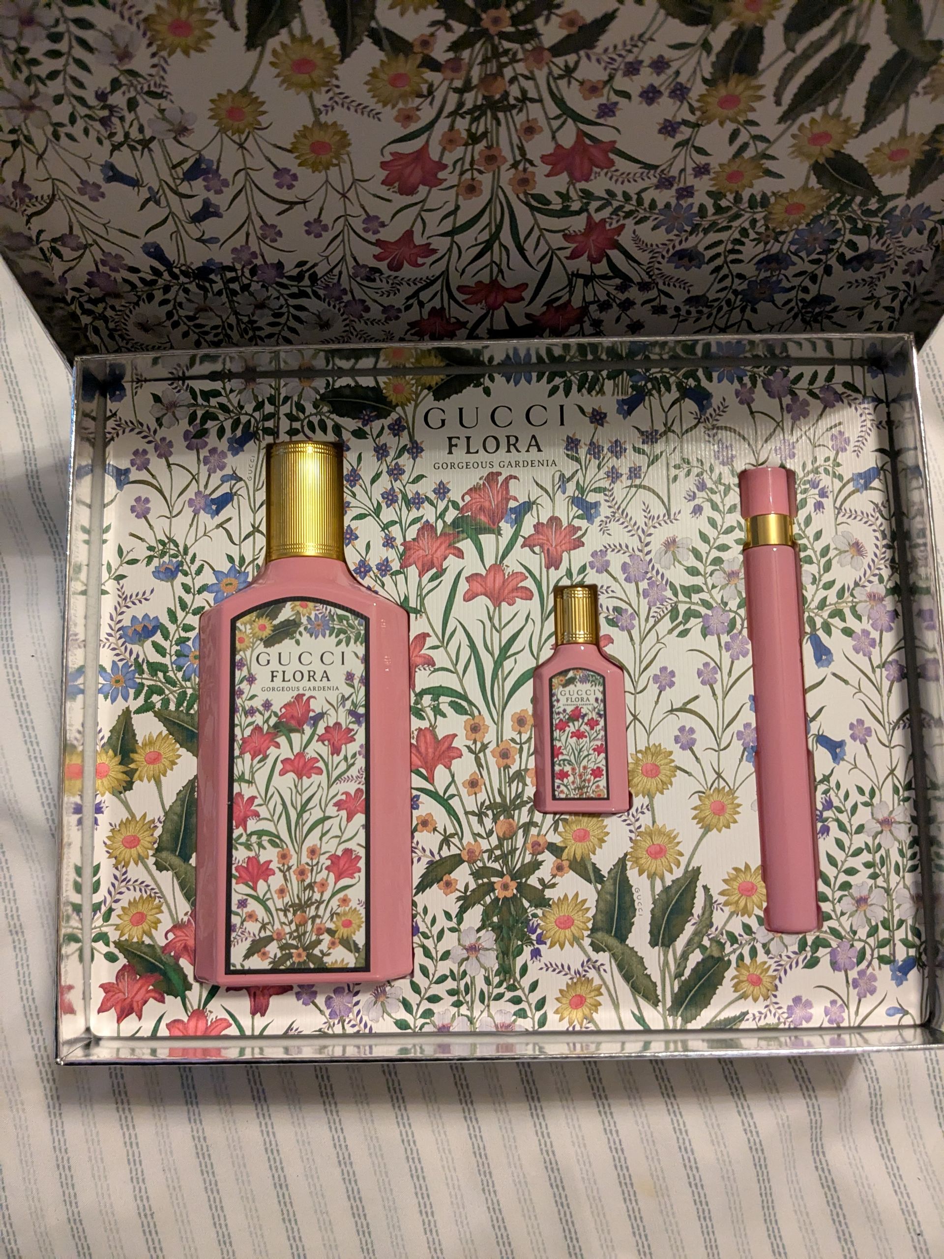 Gucci Flora Gorgeous Gardenia 3pcs Set
