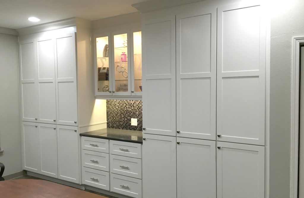 Elegant Whit Cabinet — Willard, MO — Bill’s Custom Woodworks