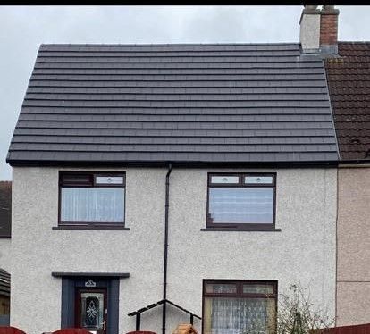 Roofers Leeds - replacement of a pitched roof on a semidetached property