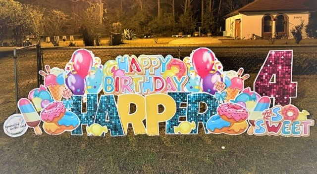 Happy Birthday Yard Cards