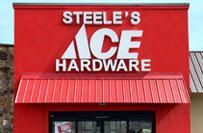 Steele's Ace Hardware Logo