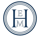 Elton M Hyder Foundation logo with overlapping orange, navy, and yellow mountain lines