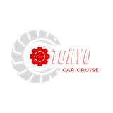 Red gear logo with gray wheel graphic and “LUMO CAR CRUISE” text in red and gray
