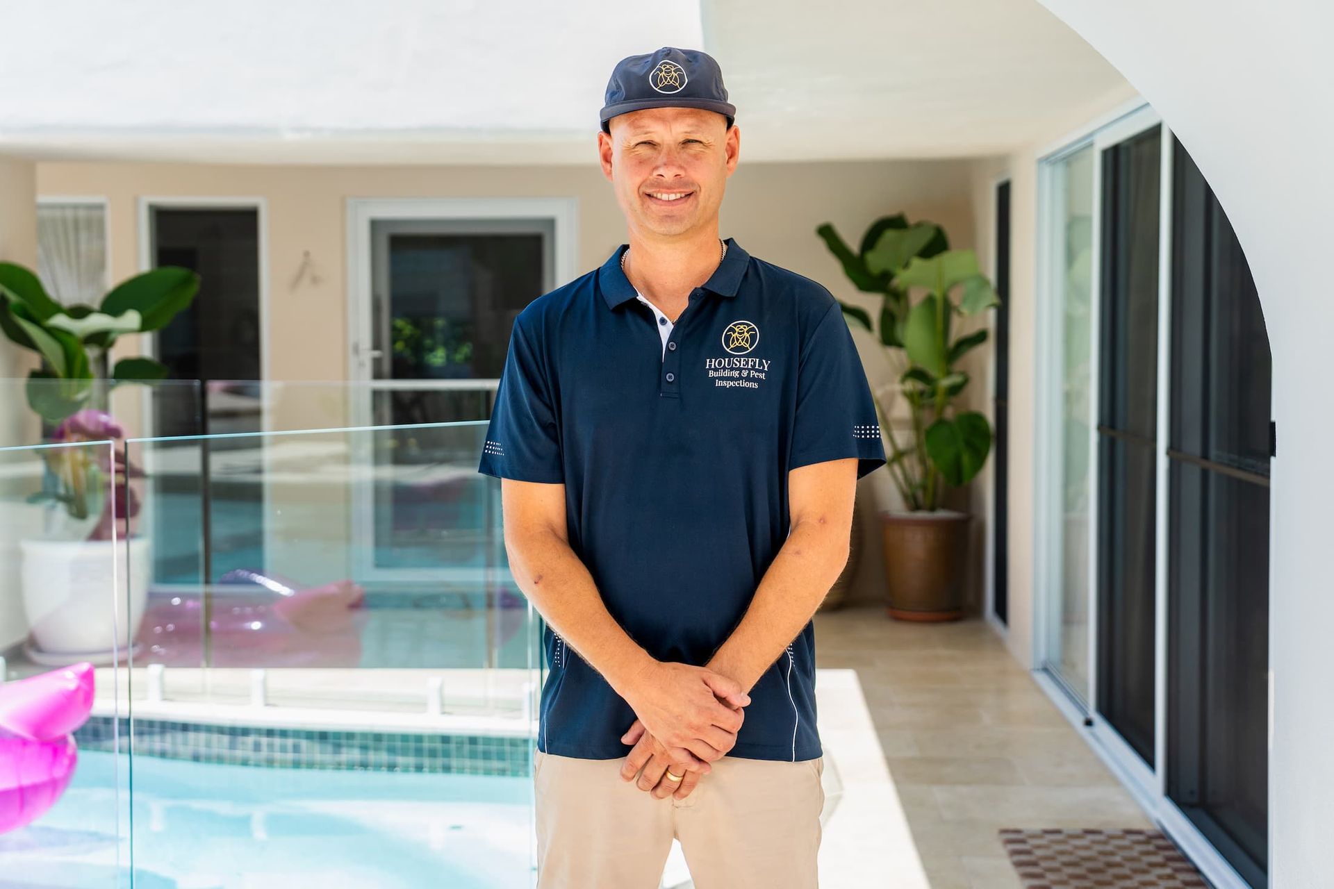 Man facing a camera - Builder Gold Coast