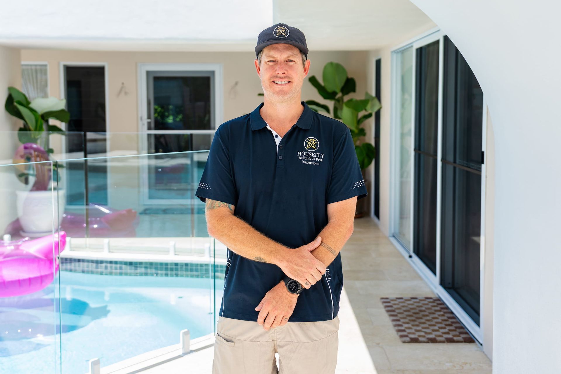 Man facing a camera - Builder Gold Coast