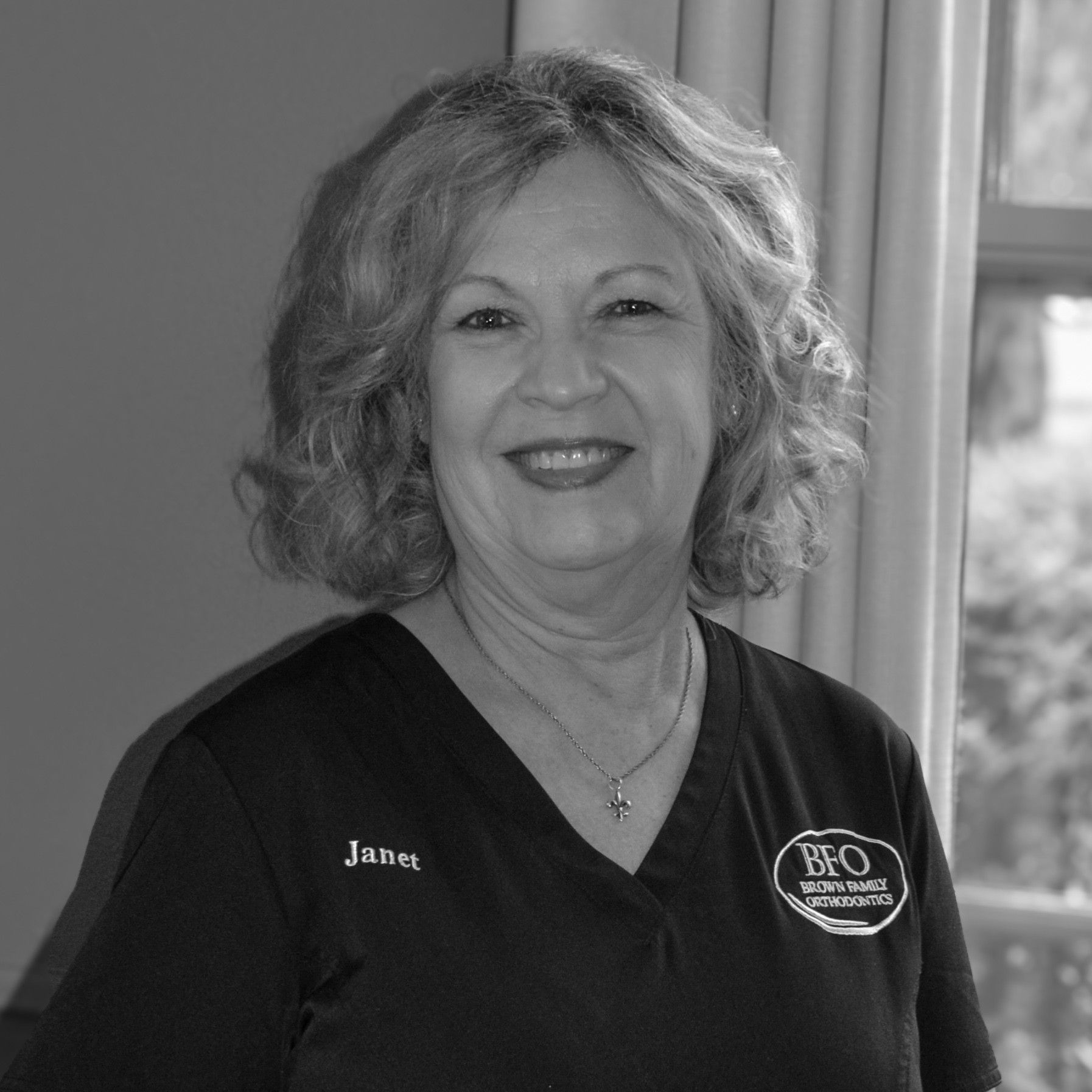 A woman named janet is an orthodontic assistant