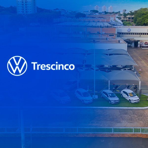Uma foto de uma concessionária de automóveis Volkswagen Ariel